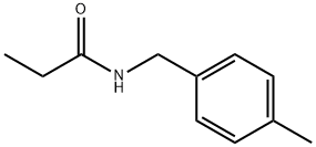 PropanaMide, N-[(4-Methylphenyl)Methyl]- 结构式