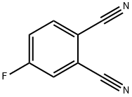 4-氟邻苯二腈 结构式