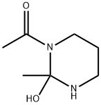 2-Pyrimidinol, 1-acetylhexahydro-2-methyl- (9CI) 结构式