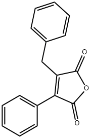 3-Phenyl-4-benzylfuran-2,5-dione 结构式