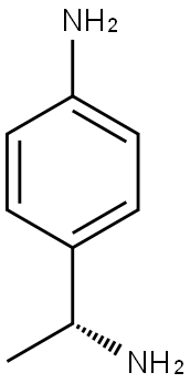 (R)-4-(1-氨基乙基)苯胺二盐酸盐 结构式