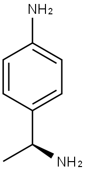 S-(-)-A-甲基-P-氨基苯胺 结构式