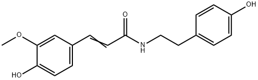阿魏酰酪胺 结构式