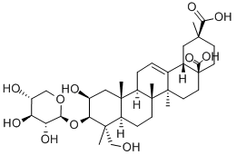 商陆种苷E, 65649-36-7, 结构式