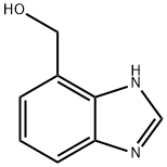 (1H-苯并[D]咪唑基-4-基)甲醇 结构式