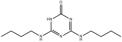 4,6-Bis(butylamino)-s-triazin-2-ol 结构式