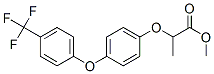 methyl 2-[4-[4-(trifluoromethyl)phenoxy]phenoxy]propanoate 结构式