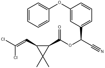 高效氯氰菊酯 结构式