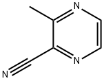 3-甲基-2-吡嗪甲腈 结构式