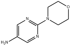 2-吗啉-4-基嘧啶-5-胺 结构式