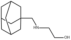 2-((金刚烷-1-基甲基)氨基)乙烷-1-醇 结构式