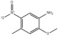 2-甲氧基-4-甲基-5-硝基苯胺 结构式