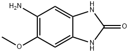 6-氨基-5-甲氧基-1H-苯并[D]咪唑-2-醇 结构式