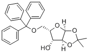 2,5-ANHYDRO-1,3-O-ISOPROPYLIDENE-6-O-TRITYL-D-GLUCITOL 2,5-脱水-1,3-O-异亚丙基-6-O-三苯甲基-D- 山梨醇, 65758-50-1, 结构式