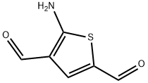 2,4-Thiophenedicarboxaldehyde, 5-amino- (9CI)|