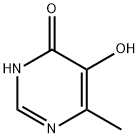 4(1H)-Pyrimidinone, 5-hydroxy-6-methyl- (9CI) 结构式