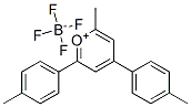 2-methyl-4,6-di(p-tolyl)pyrylium tetrafluoroborate 结构式