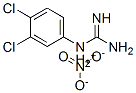 3,4-二氯苯基胍硝酸盐, 65783-11-1, 结构式