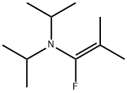 1-氟-2-甲基-N,N-双(1-甲基乙基)-1-丙烯-1-胺 结构式