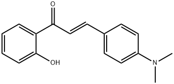 (2E)-3-[4 -(二甲氨基)苯基] -1-(2-羟基苯基)- 2- 酮, 65786-13-2, 结构式