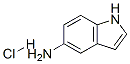 5-氨基吲哚盐酸盐 结构式