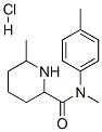 2,6-PIPECOLINOXYLIDIDE HYDROCHLORIDE Structure