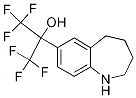 1,1,1,3,3,3-Hexafluoro-2-(2,3,4,5-tetrahydro-1H-benzo[b]azepin-7-yl)-propan-2-ol 结构式