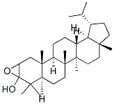 (20S)-20,29-Epoxy-5α-lupan-3β-ol 结构式