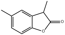 2(3H)-Benzofuranone,  3,5-dimethyl- 结构式