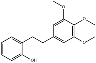 Phenol, 2-[2-(3,4,5-triMethoxyphenyl)ethyl]- Structure