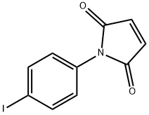 N-(4-碘苯基)马来酰亚胺 结构式