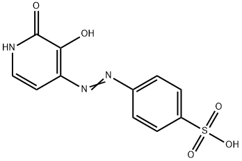 1-(2,3-Dihydroxy-4-pyridylazo)benzene-4-sulfonic acid 结构式