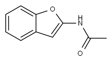 N-(苯并呋喃-2-基)乙酰胺, 65847-73-6, 结构式