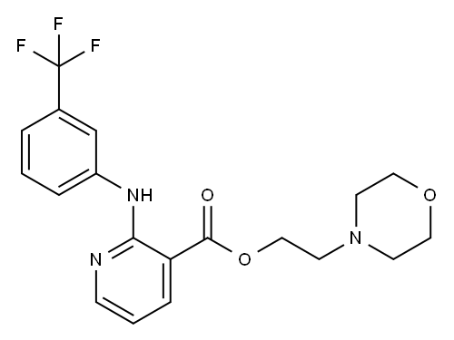马尼氟酯 结构式