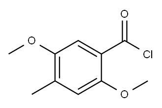 Benzoyl chloride, 2,5-dimethoxy-4-methyl- (9CI) 结构式