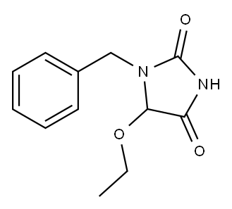 1-Benzyl-5-ethoxyhydantoin Structure
