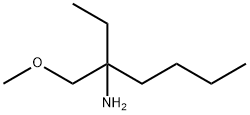 3-Heptanamine,  3-(methoxymethyl)- Structure