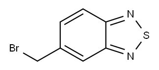 5-溴甲基-2,1,3-苯并噻重氮, 65858-50-6, 结构式