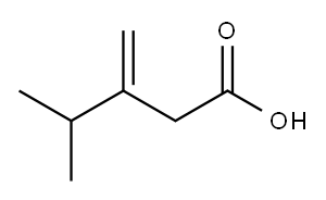 3-Isopropylbut-3-enoic acid Structure