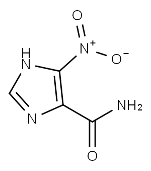5-硝基-1H-咪唑-4-甲酰胺, 65865-80-7, 结构式