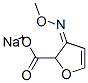 (Z)-alpha-(methoxyimino)furoic acid, sodium salt 结构式