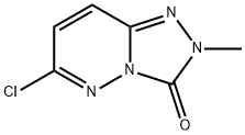 6-氯-2-甲基[1,2,4]三唑并[4,3-B]哒嗪-3(2H)-酮 结构式