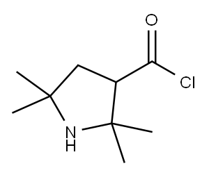 3-Pyrrolidinecarbonylchloride,2,2,5,5-tetramethyl-(9CI)|