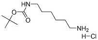 N-BOC-1,6-DIAMINO-HEXANE HYDROCHLORIDE Structure