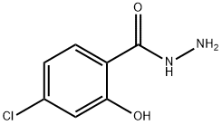 4-氯-2-羟基-苯甲酰肼, 65920-15-2, 结构式