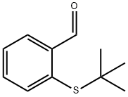 2-(叔-丁基硫代)苯甲醛, 65924-65-4, 结构式