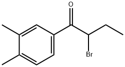 2-bromo-3-4-dimethylbutyrophenone Structure