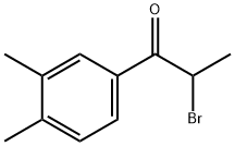 2-bromo-3-4-dimethylpropiophenone Structure