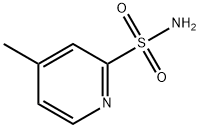 4-甲基-4-吡啶磺胺, 65938-78-5, 结构式