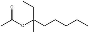3-methyl-3-octyl acetate 结构式